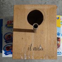 Nido in legno per Calopsite