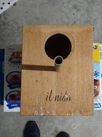 Nido in legno per Calopsite