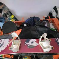 tavola snowboard quechua 154