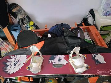 tavola snowboard quechua 154