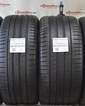 4 Pneumatici Bimisura Ant 275/40R21 Post 315/35R21