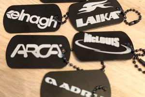 Portachiavi / Medagliette Camper Personalizzate