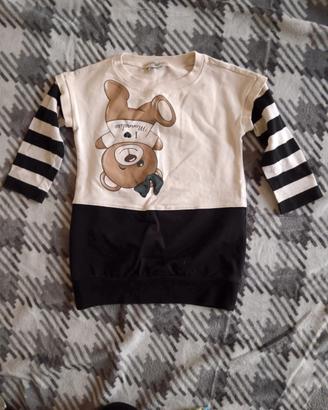maglia lunga bambina  3 anni 