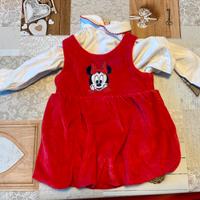 Vestito natale Disney Baby Minnie