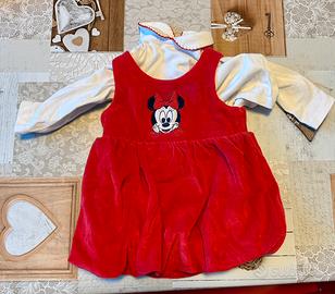 Vestito natale Disney Baby Minnie