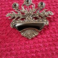 Spilla vintage in argento 