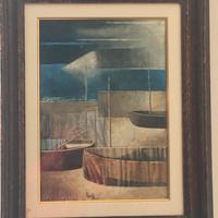 MARCELLO SCUFFI - Olio su tela 40x50 con cornice