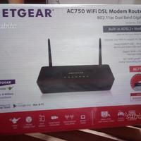 [NUOVO] Netgear D6000 WiFi AC750 Modem Router Gbit