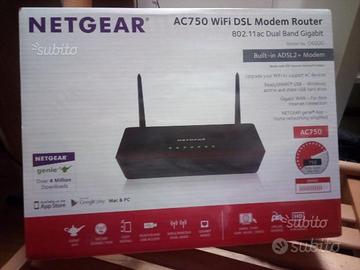 [NUOVO] Netgear D6000 WiFi AC750 Modem Router Gbit