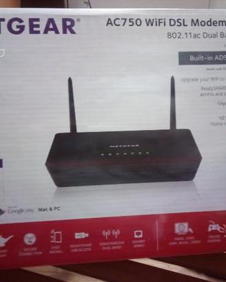 [NUOVO] Netgear D6000 WiFi AC750 Modem Router Gbit