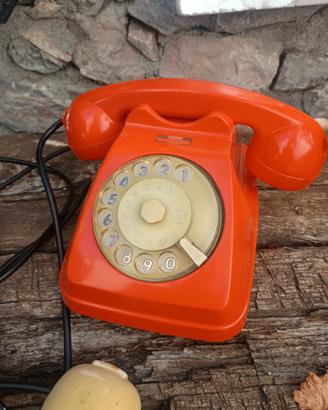 telefono S62 vintage Siemens arancio