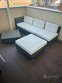 Divanetto terrazzo giardino