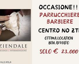 Parrucchiere/barbiere in centro-location unica