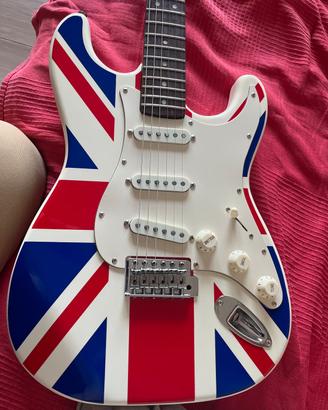 Custom Stratocaster British flag style Union Jack