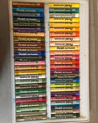 trattopen, colori ad olio e Set-Art