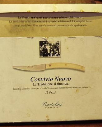 Set 12 Coltelli da Tavola "Convivio Nuovo"