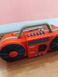 Radio musicassette vintage Philips roller 