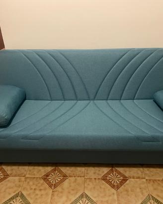 Divano letto una piazza e mezzo + contenitore