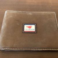 Portafoglio vintage in pelle G.B. Pedrini per uomo