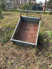 Carrello per motocoltivatore