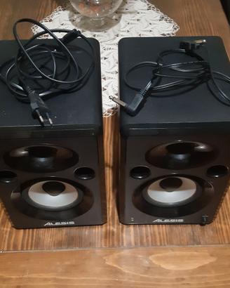 Casse audio dj alesis per strumenti musicali mixer