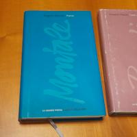 2 Libri di poesie  Eugenio Montale  e Giovanni Pas