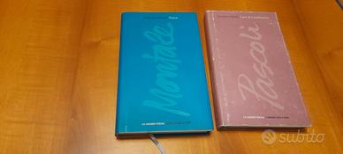 2 Libri di poesie  Eugenio Montale  e Giovanni Pas