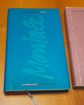 2 Libri di poesie  Eugenio Montale  e Giovanni Pas