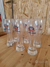 Bicchieri birra Erdinger