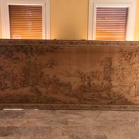 Splendido ARAZZO antico con scena bucolica