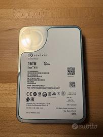 Hd seagate Exos X18 16TB in garanzia