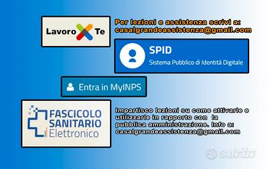 Lezioni utilizzo Spid - fascicolo sanitario e MyIn