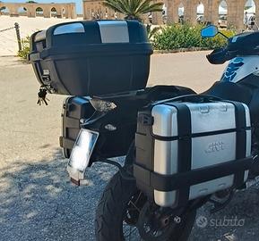 tris valigie  GIVI usate ma in buone condizioni 