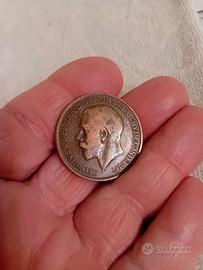 moneta Inghilterra 1921