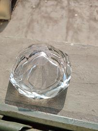 Posacenere vintage di cristallo