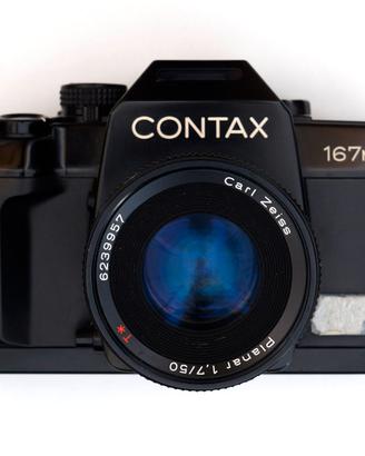 Contax 167 MT con 50 mm Carl Zeiss