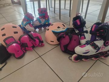 2 set di pattinaggio