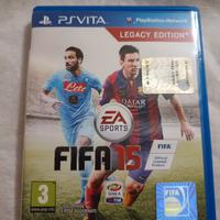 gioco PS vita fifa 2015 Legacy edition