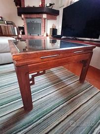 Tavolo da salotto in legno massello 