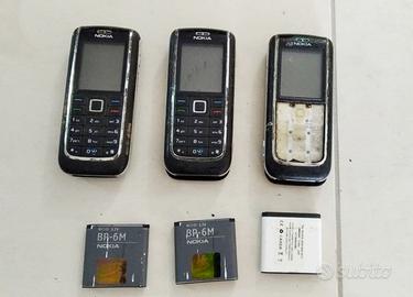 3 Nokia 6151 con Batterie