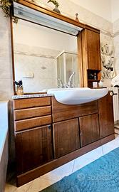 Mobile bagno in legno