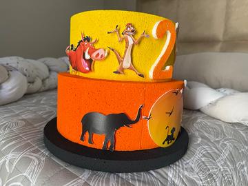 Torta  In polistirolo Il Re Leone