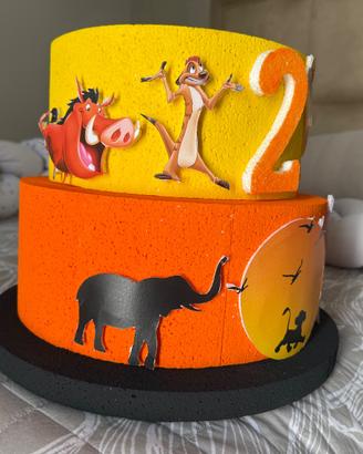 Torta  In polistirolo Il Re Leone