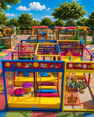 Playground con Parco Avventura, Percorso x Ragazzi