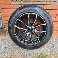  citroen peugeot  opel gomme+cerchi in lega r 17