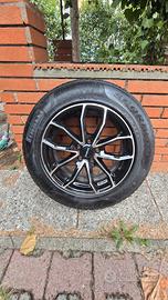  citroen peugeot  opel gomme+cerchi in lega r 17