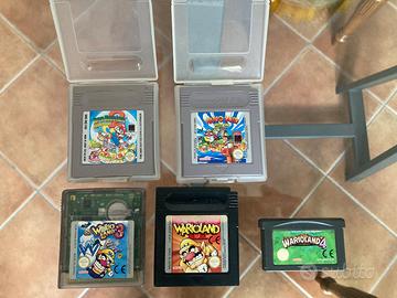 Giochi Gameboy serie Super Mario Land Warioland