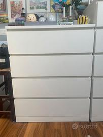 Cassetiera IKEA - Malm Blanca