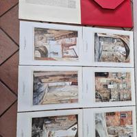 6 stampe tipografiche  1900