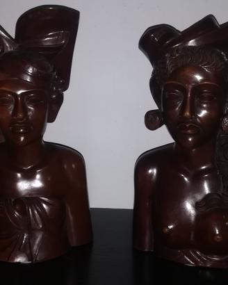 Sculture tradizionali di Bali